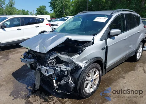 2018 Ford Escape Se z USA, uszkodzony, nr VIN 1FMCU0GDXJUC28216